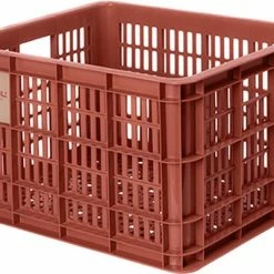 Korting ???? Basil Fietskrat M - Medium - 29.5 Liter - Rood ???? -bike shop 550x401 4