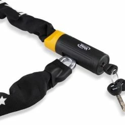 Beste Verkoop ❤️ VINZ Salado Kettingslot / Fietsslot Met Vaste Kop ART2 - 90cm ???? -bike shop 550x403