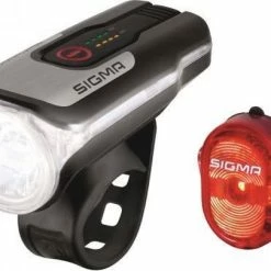 Flash-uitverkoop ???? Sigma Aura 80 USB + Nugget Ll USB Fietsverlichtingsset - 80 Lux ???? -bike shop 550x405 2
