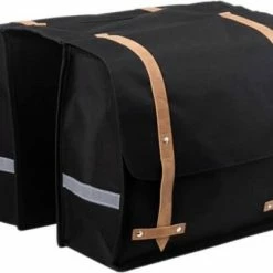 Goedkoopste ✔️ Merkloos Dubbele Fietstas Zwart Waterafstotend Voor Op De Fiets ????