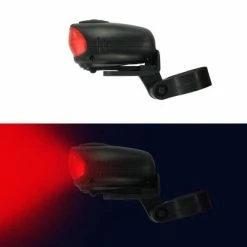 Beste Pirce ???? DRESCO Fiets Achterlicht - LED - Opvallend - Geen Batterijen Nodig - OPWINDBAAR - Altijd Licht ✨