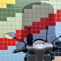 Beste Verkoop ???? MANOS LIBRES - MODEL E PRO | TELEFOONHOUDER SCOOTER, MOTOR, FIETS | WINDSCHERM | UNIVERSEEL | ZWART | PIAGGO | VESPA | ZIP ???? -bike shop 550x412 37