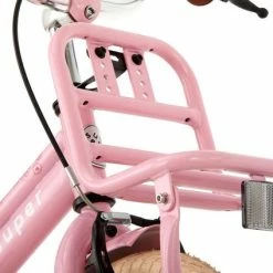 Korting ???? Supersuper Cooper - Kinderfiets - Meisjesfiets - 12 Inch - Roze ???? -bike shop 550x424 5