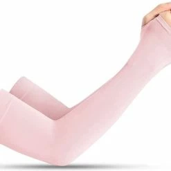 Goedkoopste ✨ UB Ubetter Sport Arm Sleeve - Compressie Arm Mouwen - UV - Werende Mouwen - Roze ????