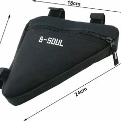 Beste Pirce ✔️ Merkloos Fiets Frame Tas - Driehoek Opbergtas - Frametas Racefiets - Fietstas Stuur / Zadel - Wielrennen - Fietsframe Opbergtas - Waterproof ???? -bike shop 550x427