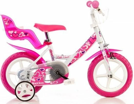 Goedkoop ✨ Dino 124rln-05lh Little Heart - Kinderfiets ⌛ 4 Goedkoop ✨ Dino 124rln-05lh Little Heart - Kinderfiets ⌛ - Afbeelding 2
