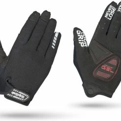 Begroting ???? GripGrab GripGrab SuperGel XC Touchscreen Full Finger Handschoenen - Zwart - Unisex - Maat XL ????