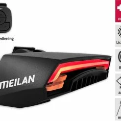 Flash-uitverkoop ???? Meilan Achterlicht Met Afstandsbediening En Laser Usb ✨ -bike shop 550x433