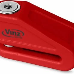 Korting ???? VINZ Baretti Schijfremslot ART4 - Rood ⌛ -bike shop 550x436