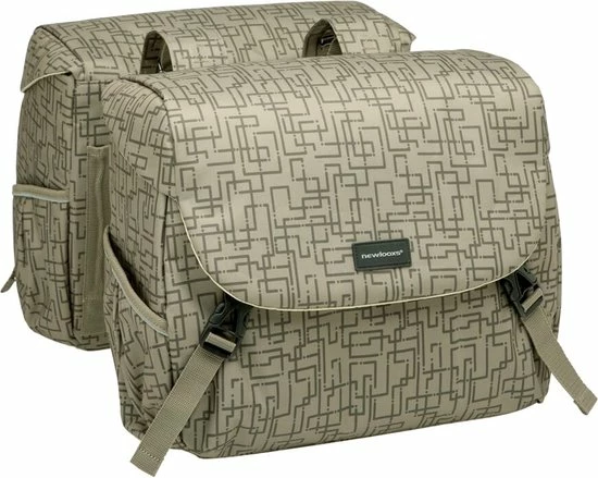 Korting ???? New Looxs Ivy Mondi Joy Dubbele Fietstas - 38 Liter Grijs ???? 9 Korting ???? New Looxs Ivy Mondi Joy Dubbele Fietstas - 38 Liter Grijs ???? - Afbeelding 7