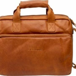 Goedkoop ???? New Looxs Cali Leren Laptop Fietstas – 17 Liter - Cognac ???? -bike shop 550x439 6