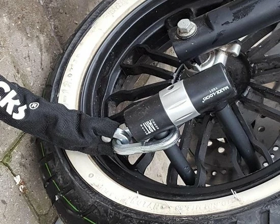 Coupon ???? Maxx-Locks Tirau Scooterslot / Motorslot ART 4 Kettingslot + Loop - 120cm ???? 9 Coupon ???? Maxx-Locks Tirau Scooterslot / Motorslot ART 4 Kettingslot + Loop - 120cm ???? - Afbeelding 7