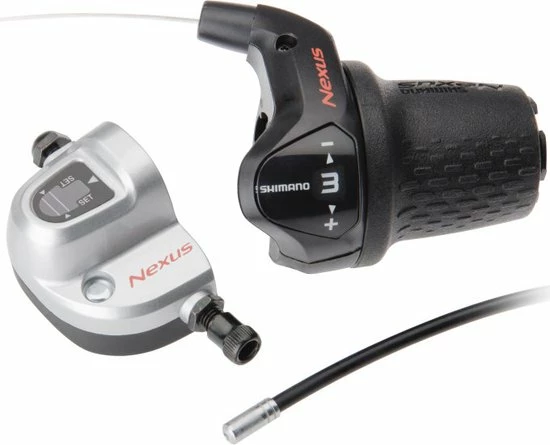 Begroting ???? Revo Shifter Shimano Nexus SL-3S42E 3-Sp Met Kabels En Clickbox - Zwart (werkplaatsverpakking) ???? 3 Begroting ???? Revo Shifter Shimano Nexus SL-3S42E 3-Sp Met Kabels En Clickbox - Zwart (werkplaatsverpakking) ????