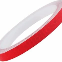 Gloednieuw ???? Doodadeals | Reflecterende Tape | Reflectie Tape | Reflector Sticker | Reflecterende Stickers Fiets | Goed Zichtbaar | 8 Meter X 10 Mm | Rood ????