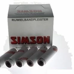 Nieuw ???? Simson Bandenplakkers - Knippleister - Fietsbandreparatie - 7 X 20 Cm ???? -bike shop 550x453