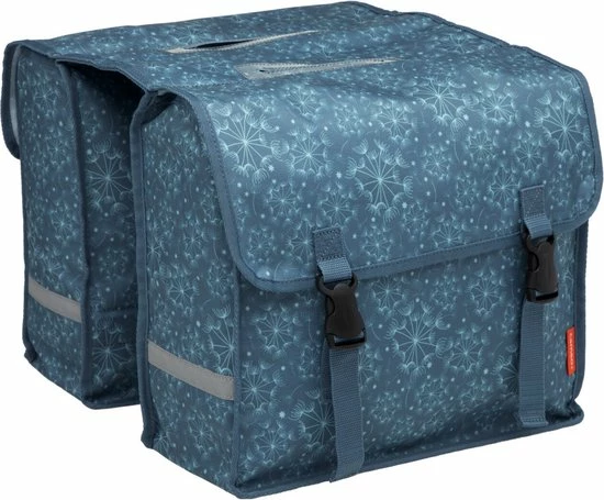 Uitgang ???? New Looxs Dubbele Fietstas Cameo Double Bag 30 Liter 37 X 12.5 X 33 Cm (2x) - Tara Blue ⌛ 6 Uitgang ???? New Looxs Dubbele Fietstas Cameo Double Bag 30 Liter 37 X 12.5 X 33 Cm (2x) - Tara Blue ⌛ - Afbeelding 4