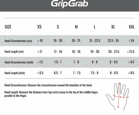 Promo ???? GripGrab - Primavera Merino Glove II - Zwart - Unisex - Maat M/L ???? 6 Promo ???? GripGrab - Primavera Merino Glove II - Zwart - Unisex - Maat M/L ???? - Afbeelding 4