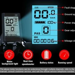 Top 10 ⭐ Ebfec E-bike Plooifiets VOLTAGE Rattlesnake Shimano 10.4 Ah ⭐ -bike shop 550x462 8