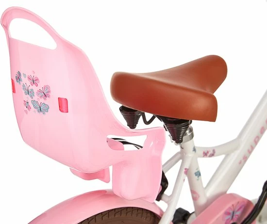Begroting ???? Supersuper Little Miss - Kinderfiets - Meisjesfiets - 18 Inch - Wit ???? 10 Begroting ???? Supersuper Little Miss - Kinderfiets - Meisjesfiets - 18 Inch - Wit ???? - Afbeelding 8