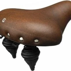 Promo ???? Selle Comfort Drifter Fietszadel - Retro XL - Bruin Zadel ????