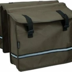 Aanbiedingen ???? Dunlop Fietstas - Fietstassen - Dubbele Fietstas - Dubbele Fietstas 26 Liter Fietstas 2-zijdig | 2x 13L = 26 Liter Groen ????