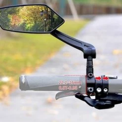 Beste deal ⌛ Qrola Fietsspiegels Ebike Set Van 2 / E-bike **BEST QUALITY** / Fietsspiegel / Fietsspiegel Op Stuur / Achteruitkijkspiegel Fiets / Fietsspiegels Speed-pedelec ???? -bike shop 550x468 5