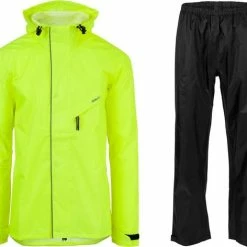 Goedkoop ???? AGU Passat Regenpak Essential - Fluo Geel - XS - Dames & Heren - Waterdicht ⌛
