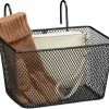 Begroting ???? Relaxdays Fietsmand Stuur - Fietsmandje Met Haken - Fiets Mand Voorop - Klein - Metaal - Zwart ???? -bike shop 550x482 7