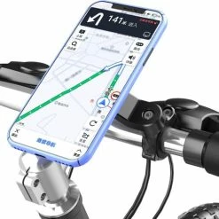 Coupon ✨ Opline LB-543 Telefoonhouder Fiets, Motor & Scooter - Universeel - Fiets Standaard Houder ❤️ -bike shop 550x484 1