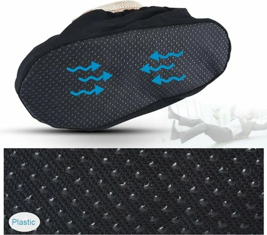 Promo ???? Overschoen-Kampioen Overschoenen Extra Groot Maat 44-48 Zwart Met Antislip STERK - DUURZAAM Wasbaar ???? 5 Promo ???? Overschoen-Kampioen Overschoenen Extra Groot Maat 44-48 Zwart Met Antislip STERK - DUURZAAM Wasbaar ???? - Afbeelding 3