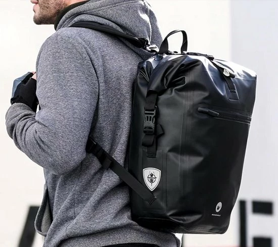 Beste Pirce ???? RHINOWALK Fietstas - Rugzak - Rolltop - Schoudertas - Schooltas - Volledig Waterdicht 27L ???? 8 Beste Pirce ???? RHINOWALK Fietstas - Rugzak - Rolltop - Schoudertas - Schooltas - Volledig Waterdicht 27L ???? - Afbeelding 6