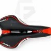 Begroting ???? Voltano Sport Fietszadel Gel Trekking Zadel Met Uitsparing Unisex - Zwart / Rood - Incl. Gratis Zadelstrop ???? -bike shop 550x491 6