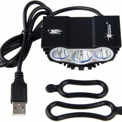 Top 10 ✔️ SolarStorm X3 USB MTB/race LED Koplamp EXTREEM Veel Licht Met 3x CREE T6 LED - USB Aansluiting - (losse Lamp Zonder Voeding) ???? -bike shop 550x494 2