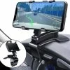 Promo ???? Merkloos Multifunctionele Autohouder Voor Dashboard, Met Verstelbare Veerclip, 360 Graden Draaibaar, Draagbaar, Voor Auto En Smartphones Van 4 Tot 7 Inch (zwart) ???? -bike shop 550x498 2
