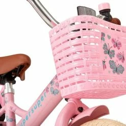 Goedkoopste ???? Supersuper Little Miss - Kinderfiets - Meisjesfiets - 14 Inch - Roze ???? -bike shop 550x499 11