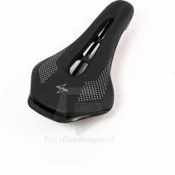 Top 10 ???? Voltano MTB Mountainbike Fietszadel Unisex Zwart Met Uitsparing - 100% Waterdicht ????