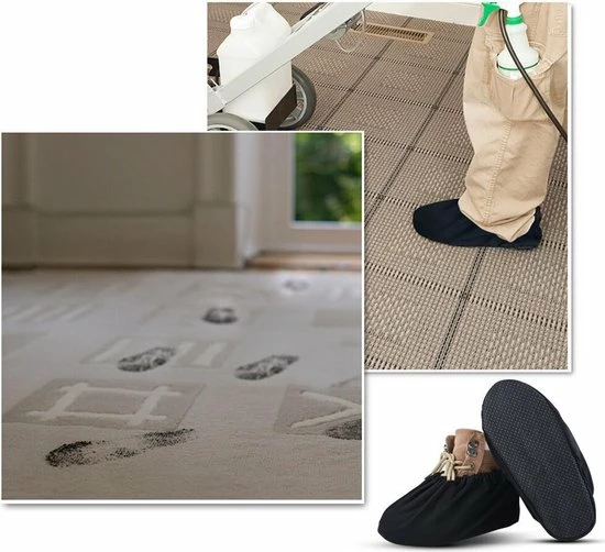 Promo ???? Overschoen-Kampioen Overschoenen Extra Groot Maat 44-48 Zwart Met Antislip STERK - DUURZAAM Wasbaar ???? 6 Promo ???? Overschoen-Kampioen Overschoenen Extra Groot Maat 44-48 Zwart Met Antislip STERK - DUURZAAM Wasbaar ???? - Afbeelding 4