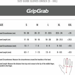 Coupon ???? GripGrab GripGrab Rouleur Padded Handschoenen - Zwart - Unisex - Maat XL ???? -bike shop 550x502