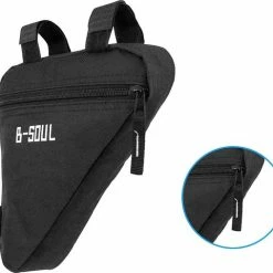 Beste Pirce ✔️ Merkloos Fiets Frame Tas - Driehoek Opbergtas - Frametas Racefiets - Fietstas Stuur / Zadel - Wielrennen - Fietsframe Opbergtas - Waterproof ????