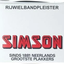 Nieuw ???? Simson Bandenplakkers - Knippleister - Fietsbandreparatie - 7 X 20 Cm ???? -bike shop 550x513