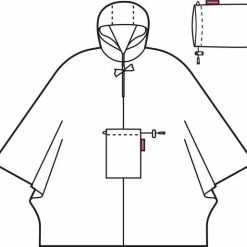 Beste Pirce ???? Reisenthel Mini Maxi Poncho RegenPoncho - Opvouwbaar - Dots Zwart ⌛ -bike shop 550x514 1