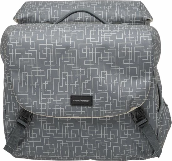 Korting ???? New Looxs Ivy Mondi Joy Dubbele Fietstas - 38 Liter Grijs ???? 11 Korting ???? New Looxs Ivy Mondi Joy Dubbele Fietstas - 38 Liter Grijs ???? - Afbeelding 9