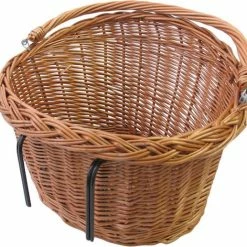 Korting ???? Basil Detroit Fietsmand - Voor Of Achter - Inclusief Haken - Bruin ???? -bike shop 550x517 2