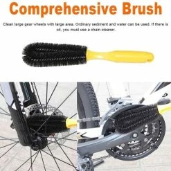 Top 10 ✔️ Merkloos Decopatent® 6 Delige Fiets Onderhoud Set - Fiets Schoonmaak Borstels - Ketting Reiniger - Frame Spons - Mtb - Racefiets - Ebike ???? -bike shop 550x523