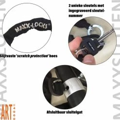 Coupon ???? Maxx-Locks Tirau Scooterslot / Motorslot ART 4 Kettingslot + Loop - 120cm ???? 18 Coupon ???? Maxx-Locks Tirau Scooterslot / Motorslot ART 4 Kettingslot + Loop - 120cm ???? -bike shop 550x524 5