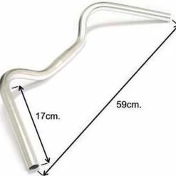 Uitgang ???? Ergotec Stuur Stadsfiets Stuttgart 22,2/ 590/ 25,4 Mm Zilver ???? -bike shop 550x525 8