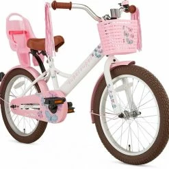 Begroting ???? Supersuper Little Miss - Kinderfiets - Meisjesfiets - 18 Inch - Wit ???? 12 Begroting ???? Supersuper Little Miss - Kinderfiets - Meisjesfiets - 18 Inch - Wit ???? -bike shop 550x528