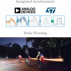 Nieuw ???? Rockbros Slim Fiets Achterlicht, Automatische Rem Sensor, IPx6 Waterdicht LED, Via USB Opladen, Met Zadelbevestiging, Slimme Fietsverlichting ❤️ -bike shop 550x532 4