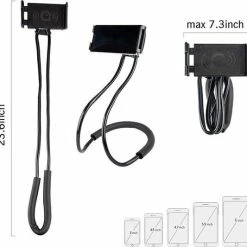 Top 10 ???? A.K.A. Telefoon Nekhouder - Telefoon Autohouder - Telefoon Fietshouder - Selfiestick - Smarthphone Houder - Lazy Arm - Nek Houder ???? -bike shop 550x533 6