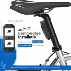 Goedkoop ⭐ Merkloos Fietsalarm Met Afstandsbediening – Waterdicht – Fietsslot - 113dB – SOS Geluid – Geschikt Voor Fiets & E Bike – Alarmsysteem – Scooter Alarm - Zwart ❤️ -bike shop 550x534 3
